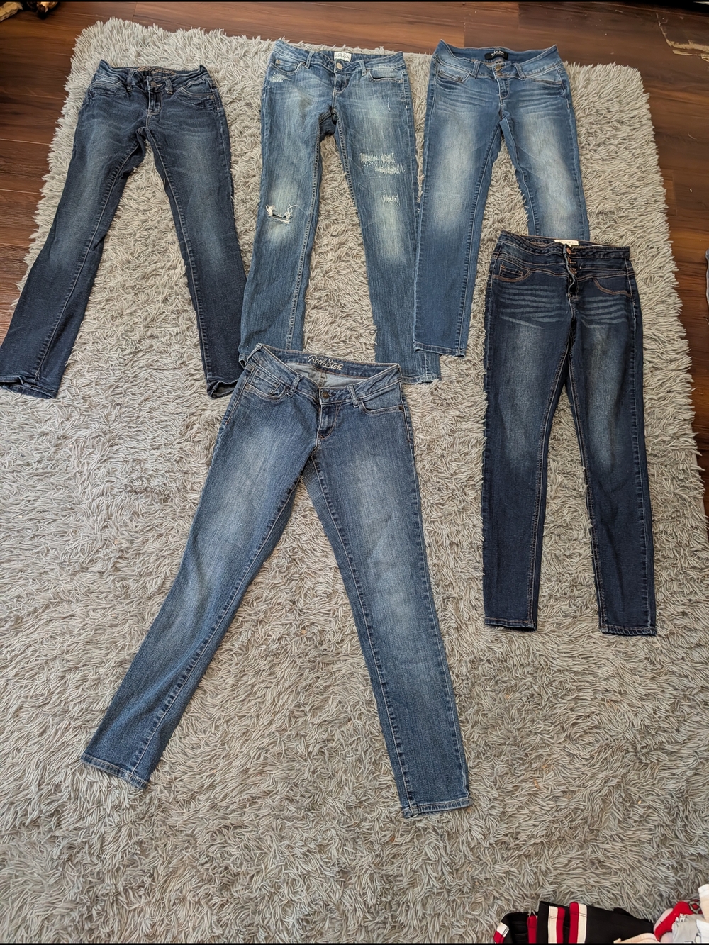 Women’s Blue Denim Jeans - Classic Stretch Fit